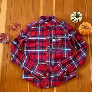 Abercrombie Kids Size Small Plaid Shirt